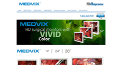 Desktop Screenshot of medvix.com