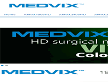 Tablet Screenshot of medvix.com